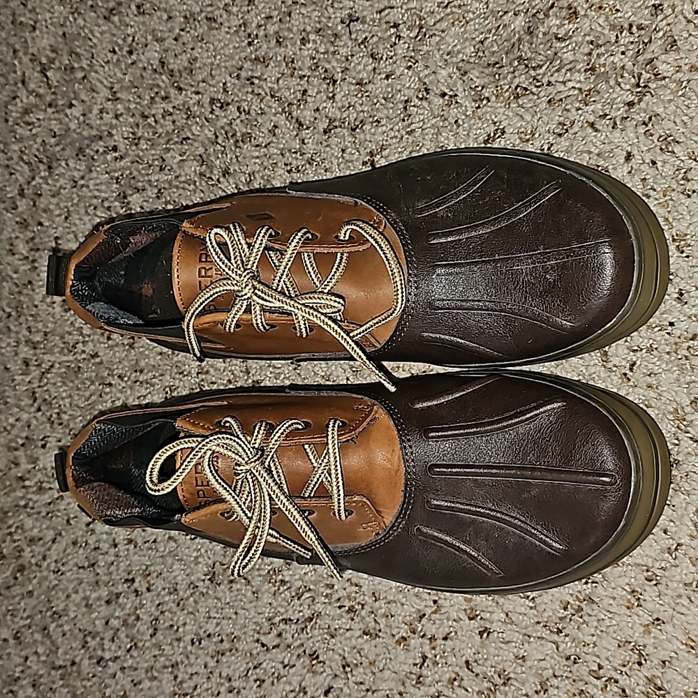 Sperry Top Sider Fowl Weather Chukka Brown Duck Boots